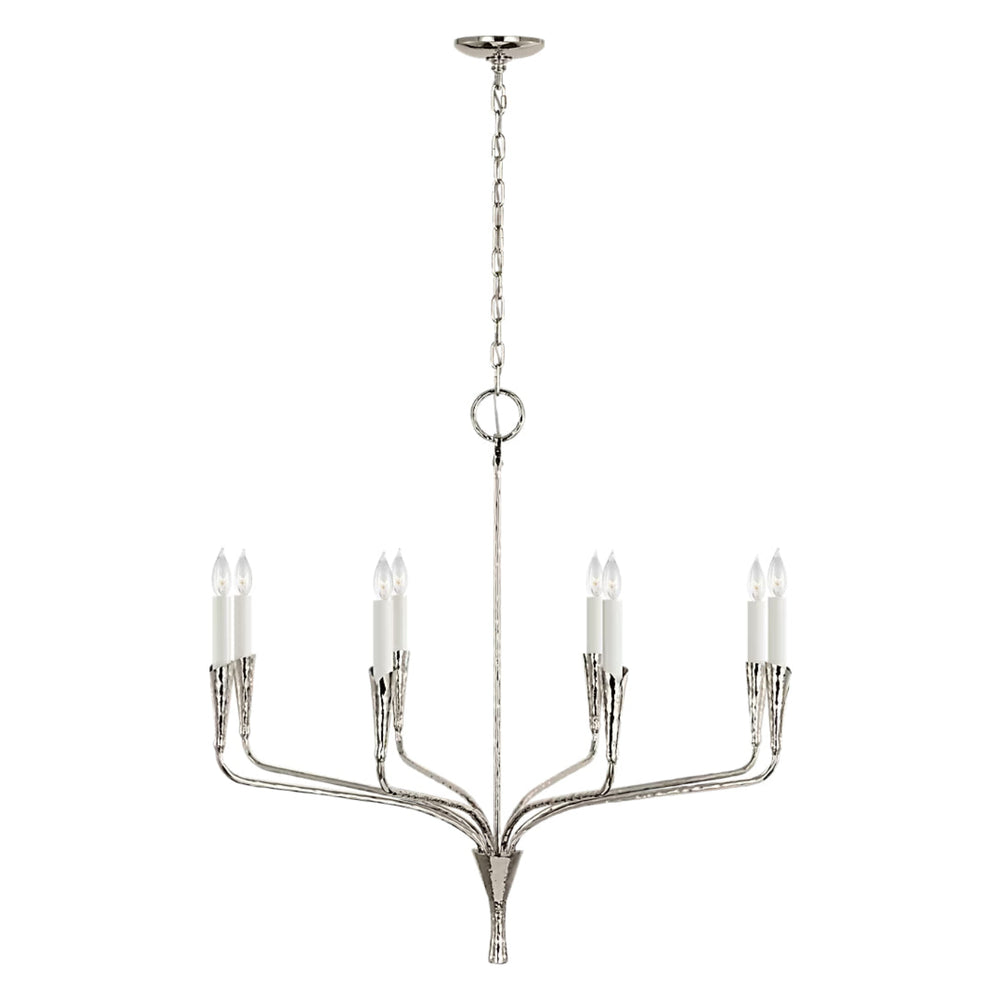 Visual Comfort Signature x Chapman and Myers Aiden Single Tier Chandelier