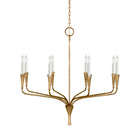 Chapman and Myers x Visual Comfort Aiden Single Tier Chandelier
