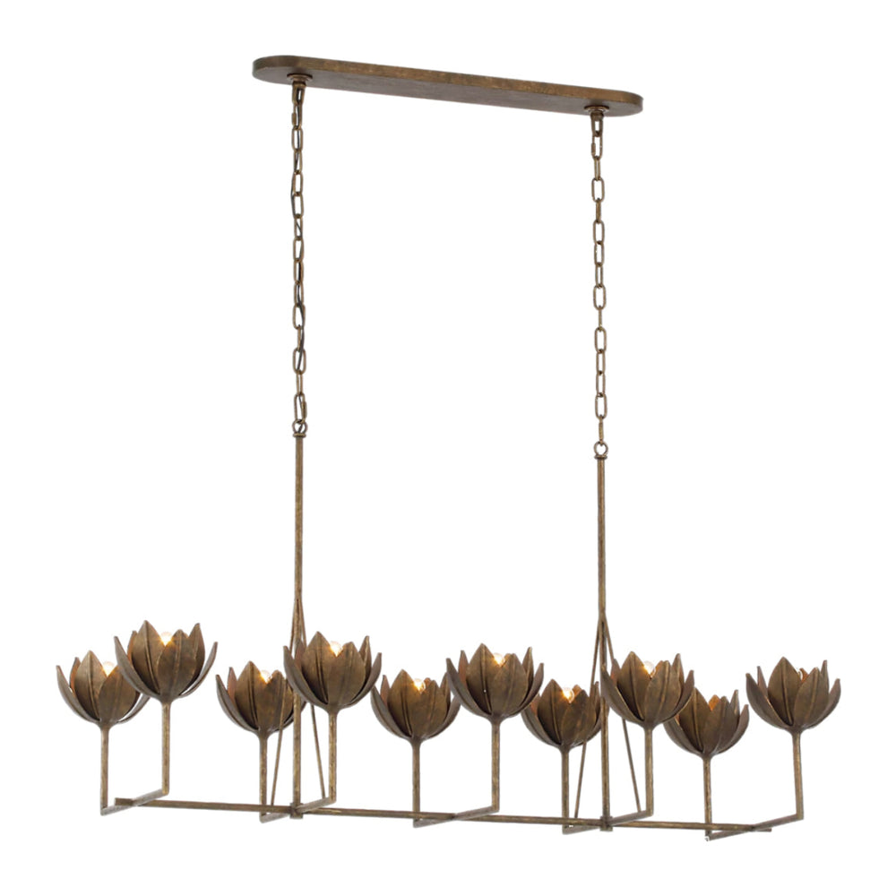Visual Comfort Signature x Julie Neill Alberto Linear Chandelier