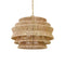 Chapman and Myers x Visual Comfort Antigua Drum Chandelier  option Antique Burnished Brass