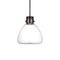 Avroko Morgan Pendant Light  option Burnished Bronze With Clear Glass