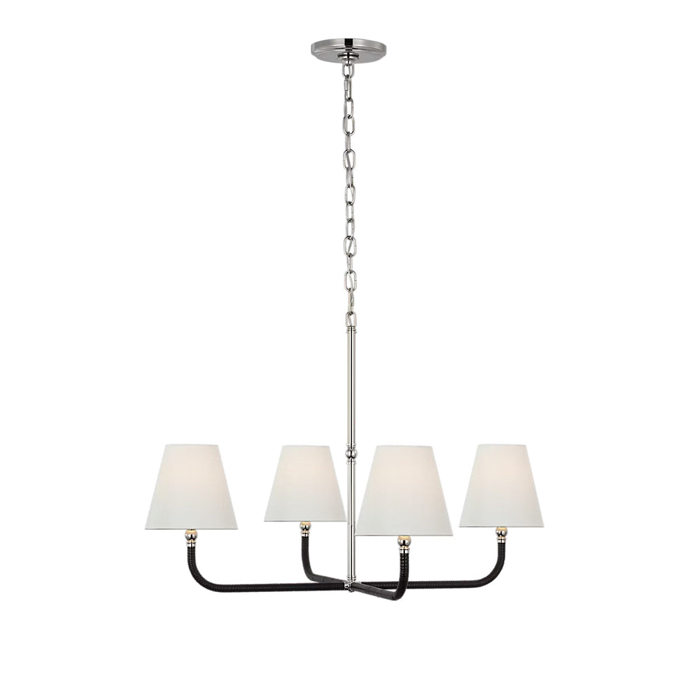 Visual Comfort Signature x Chapman and Myers Basden Single Tier Chandelier