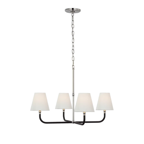 Chapman and Myers x Visual Comfort Basden Single Tier Chandelier