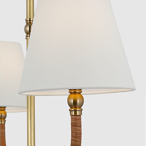 Chapman and Myers x Visual Comfort Basden Single Tier Chandelier