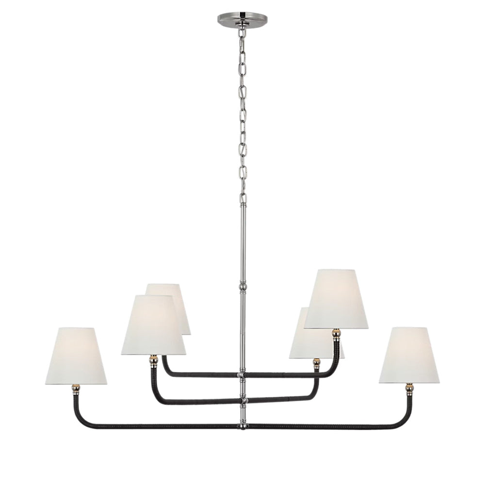 Visual Comfort Signature x Chapman and Myers Basden Three Tier Chandelier