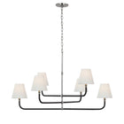 Visual Comfort Signature x Chapman and Myers Basden Three Tier Chandelier