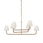 Visual Comfort Signature x Chapman and Myers Basden Three Tier Chandelier
