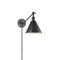 Visual Comfort Signature x Chapman and Myers Boston Functional Single Arm Library Wall Sconce  option Bronze