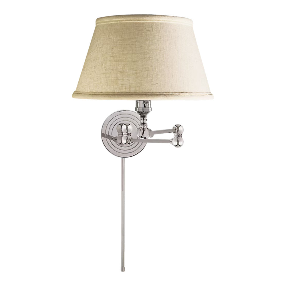 Visual Comfort Signature x Chapman and Myers Boston Swing Arm Wall Sconce
