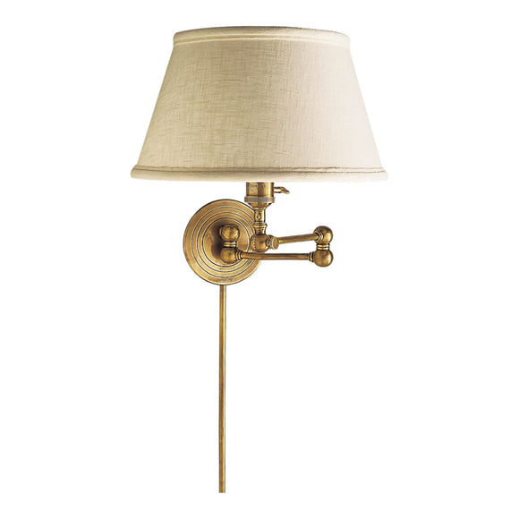 Chapman and Myers x Visual Comfort Boston Swing Arm Wall Sconce