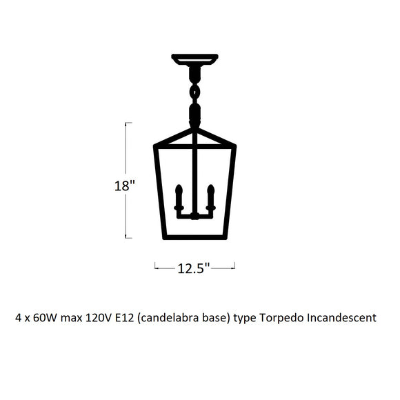 Chapman and Myers Dianna Pendant Light