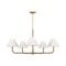 Chapman and Myers Fiona Chandelier  option Gild