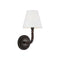 Chapman and Myers Fiona Small Wall Sconce  option Aged Iron
