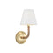 Chapman and Myers Fiona Small Wall Sconce  option Gild