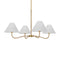Chapman and Myers Laguna Chandelier  option 4 Lights
