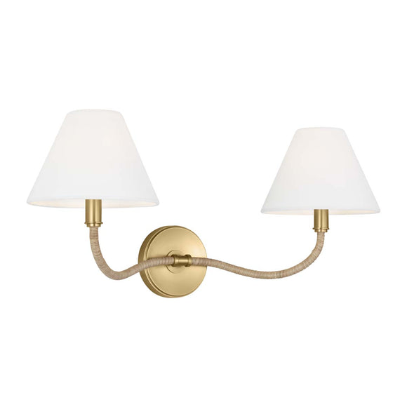 Chapman and Myers Laguna Double Wall Sconce