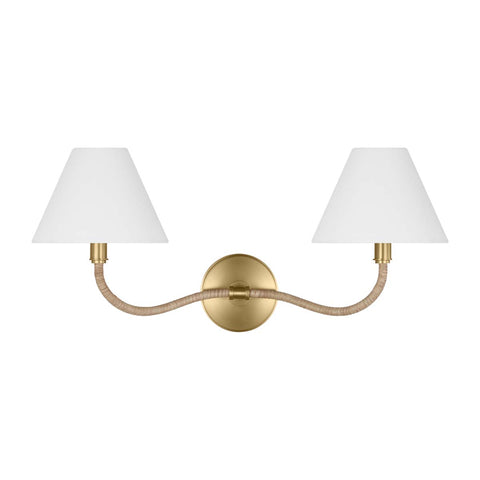 Chapman and Myers Laguna Double Wall Sconce