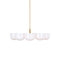 Christiane Lemieux Cheverny Chandelier  option Brushed Brass