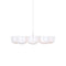 Christiane Lemieux Cheverny Chandelier  option Matte White