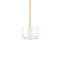 Christiane Lemieux Cheverny Pendant Light  option Brushed Brass
