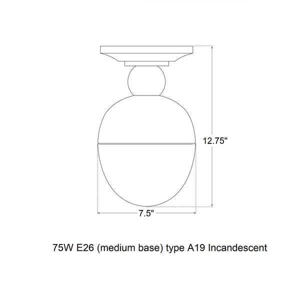 Clark Flush Mount