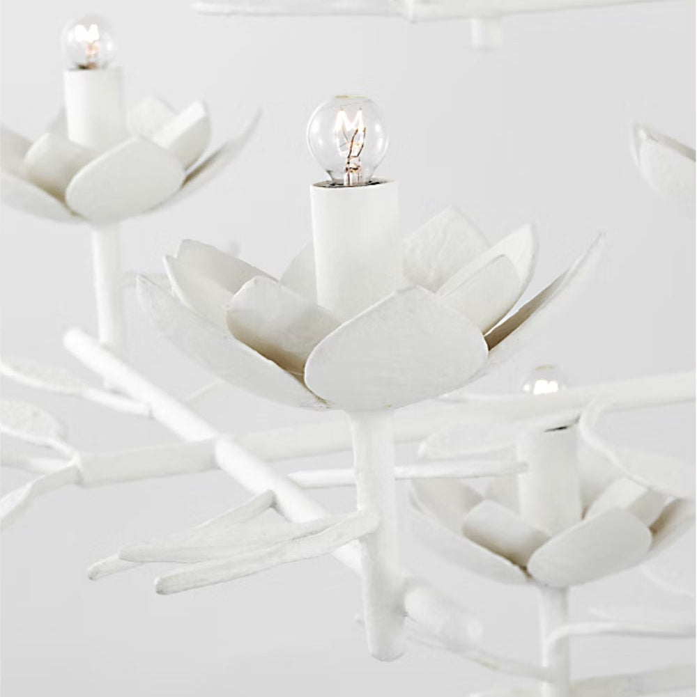 Visual Comfort Signature x Julie Neill Clementine Low Wide Tiered Chandelier