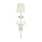 Visual Comfort Signature x Amber Lewis Clementine Tail Wall Sconce  option PLaster White