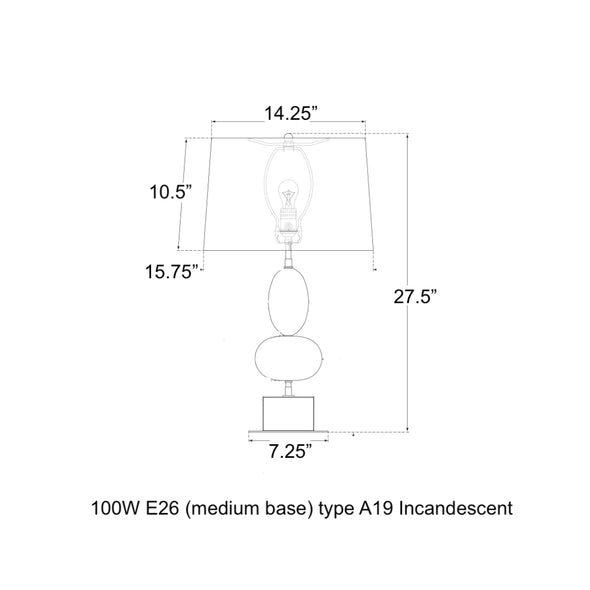 Visual Comfort Signature x Thomas O'Brien Dani Table Lamp