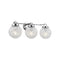 Drew and Jonathan Preston Bathroom Vanity Light  option Chrome