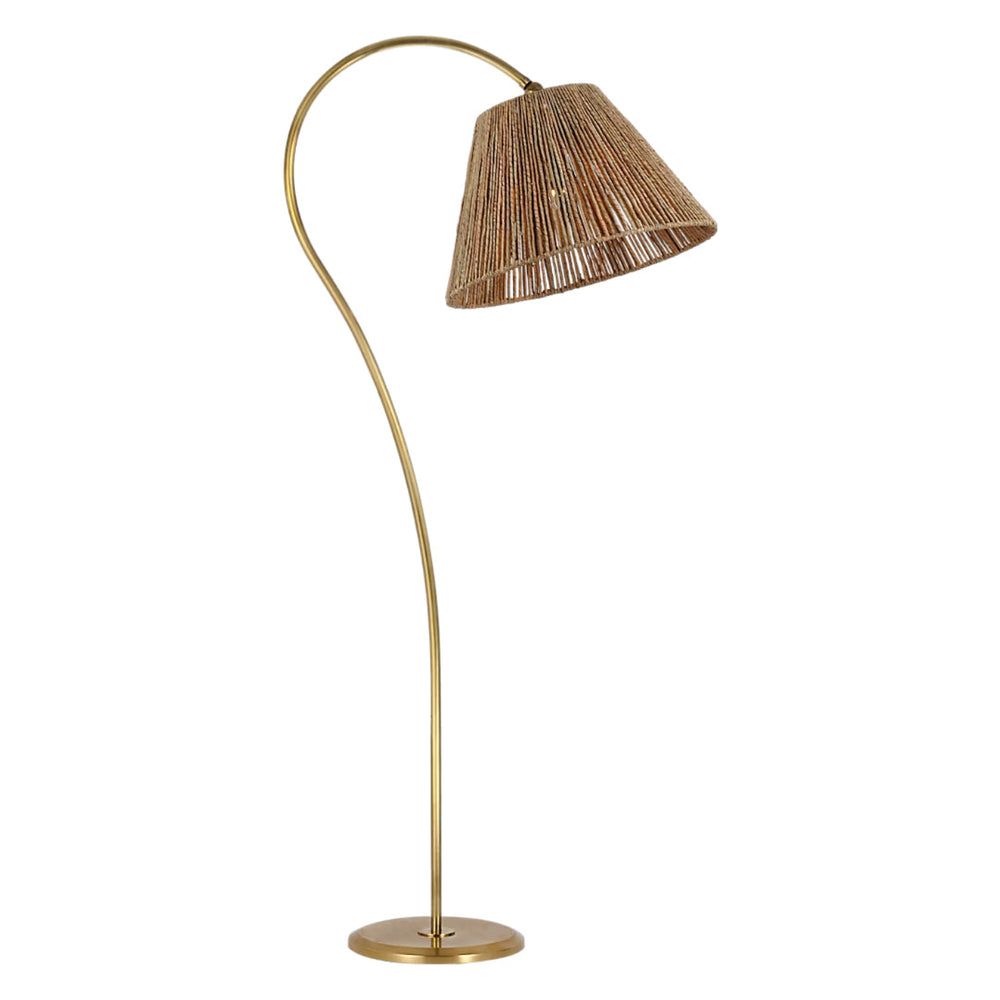 Visual Comfort Signature x Amber Lewis Dume Arched Floor Lamp