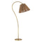 Visual Comfort Signature x Amber Lewis Dume Arched Floor Lamp  option Hand Rubbed Antique Brass