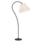 Visual Comfort Signature x Amber Lewis Dume Arched Floor Lamp  option Silk Pleat