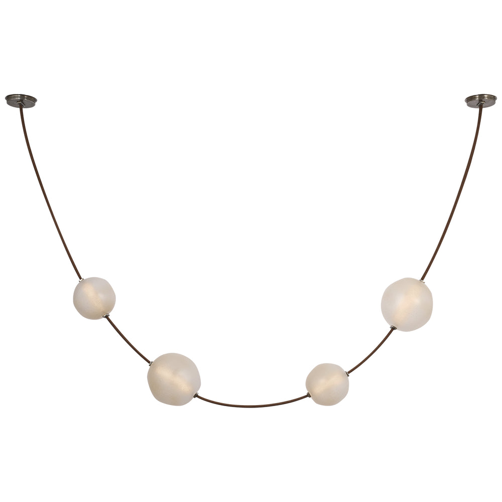 Visual Comfort Signature x Anne-Marie Barton Dune Belted Chandelier