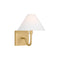 Drew and Jonathan Eldon Wall Sconce  option Satin Brass
