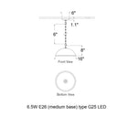 Visual Comfort Signature x Suzanne Kasler Elliot Pendant Light
