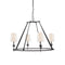 Visual Comfort Signature x Ian K. Fowler Etoile Round Chandelier  option Black Rust
