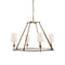Visual Comfort Signature x Ian K. Fowler Etoile Round Chandelier  option Gilded Iron