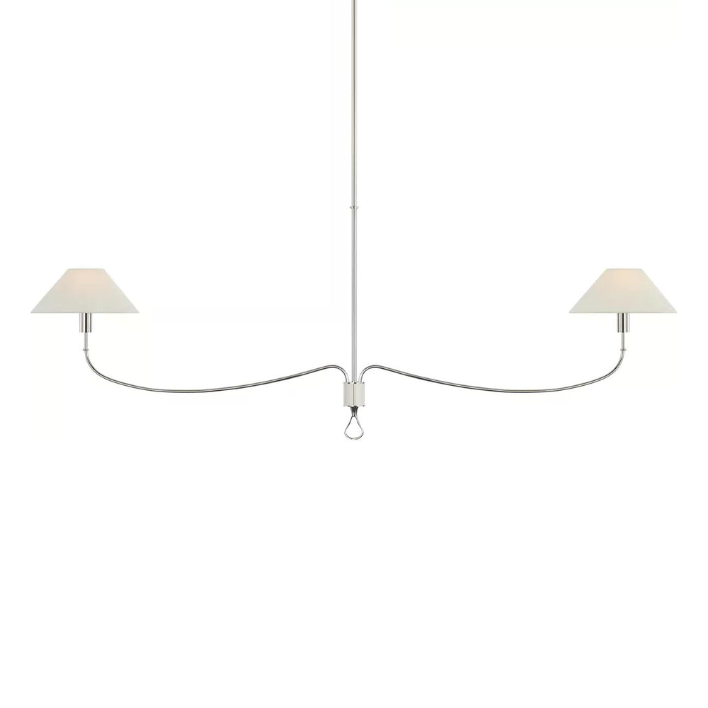 Visual Comfort Signature x Amber Lewis Griffin Linear Chandelier