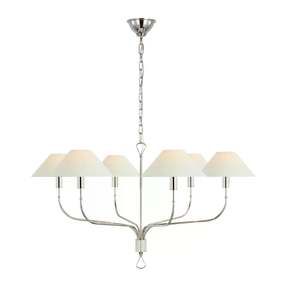 Visual Comfort Signature x Amber Lewis Griffin Tail Chandelier