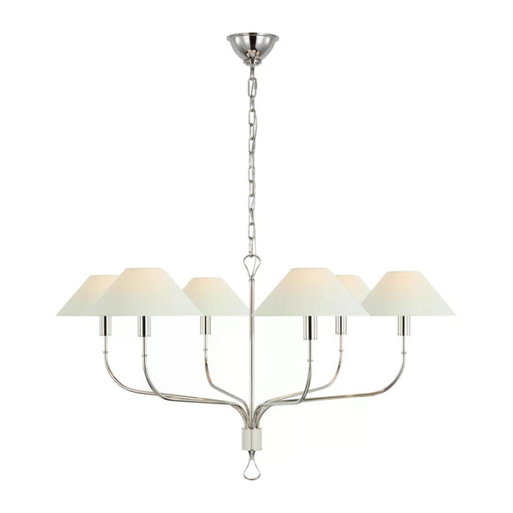 Amber Lewis x Visual Comfort Griffin Tail Chandelier