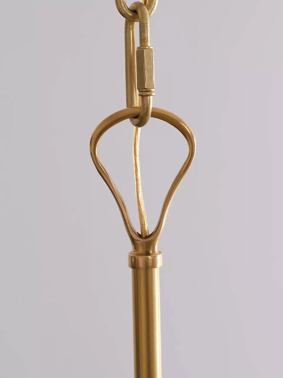 Amber Lewis x Visual Comfort Griffin Tail Chandelier