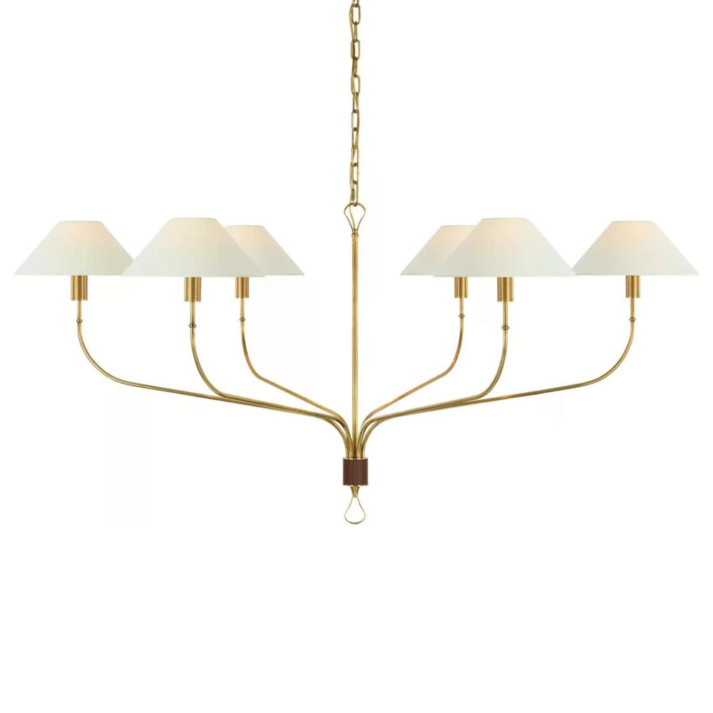 Visual Comfort Signature x Amber Lewis Griffin Tail Chandelier