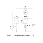 Visual Comfort Signature x Amber Lewis Griffin Wall Sconce