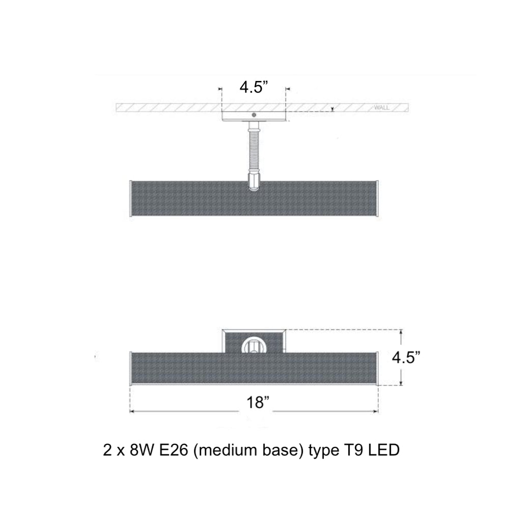 Visual Comfort Signature x Chapman and Myers Halwell Picture Light