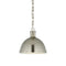 Thomas O'Brien x Visual Comfort Hicks Dome Pendant Light  option Antiqued Nickel