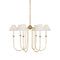 Visual Comfort Signature x Amber Lewis Ingela Chandelier  option Hand Rubbed Antique Brass