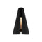 Kelly Wearstler Cambre LED Wall Sconce  option Midnight Black / Small: 9.5 in height