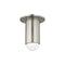 Kelly Wearstler Ebell LED Flush Mount  option Antique Nickel