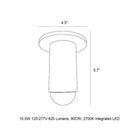 Kelly Wearstler Ebell LED Flush Mount