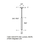 Kelly Wearstler Ebell LED Pendant Light